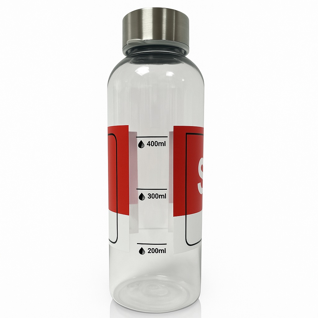 Back of Slõ Drinks Bottle