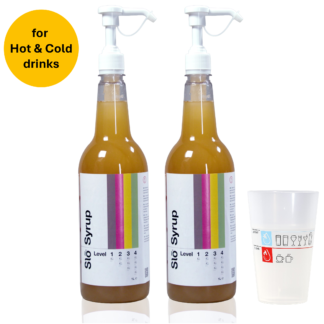 Slõ Syrup for Hot and Cold Drinks Twin Pack   2 x 1 Litre