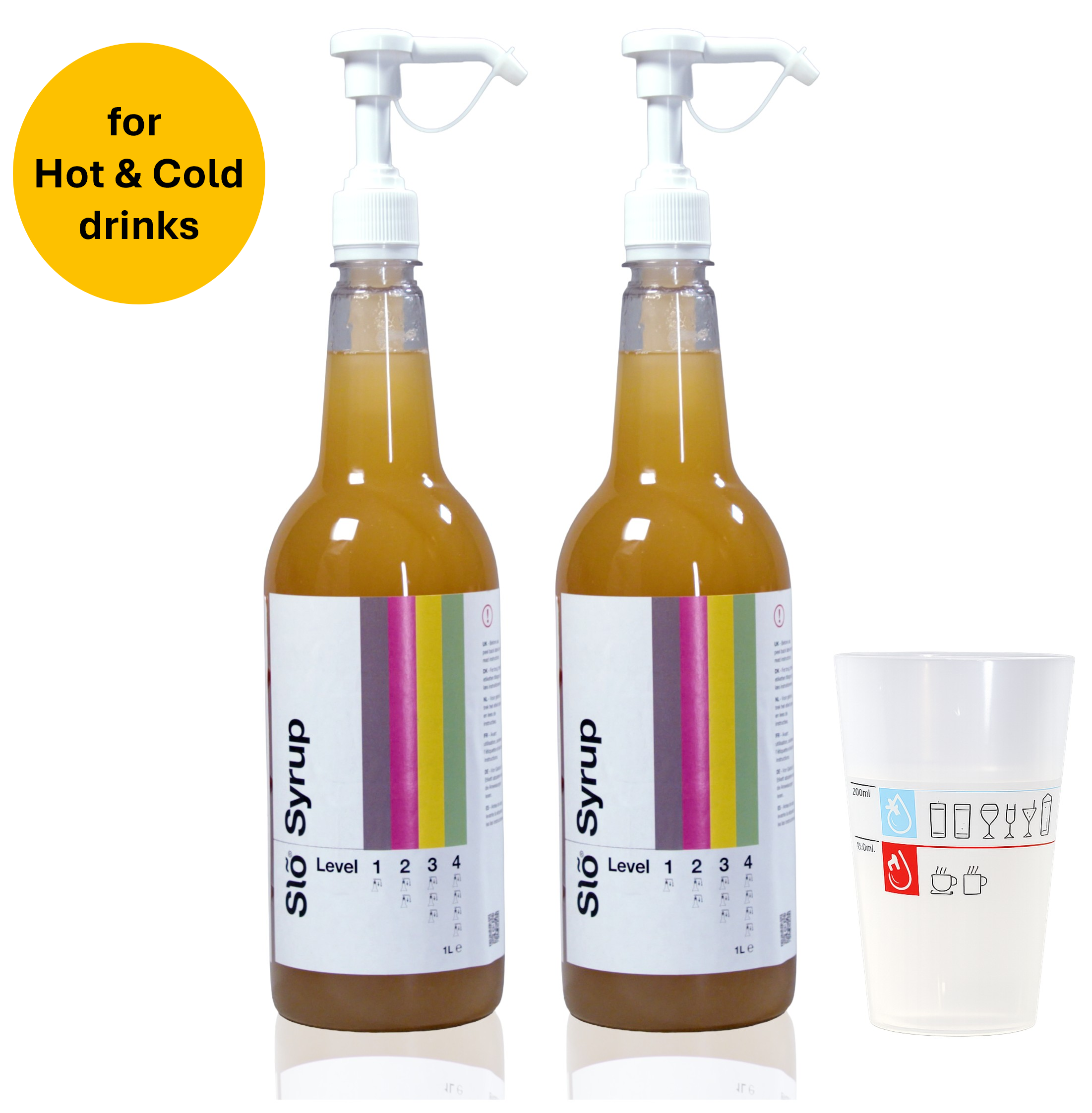 Drinks Thickener for Dysphagia - Slõ Syrup for Hot and Cold Drinks Twin ...