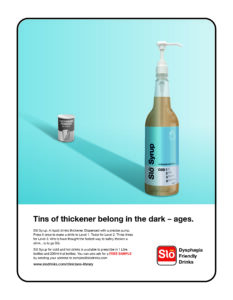 Slõ Drinks thickener for Dysphagia friendly drinks