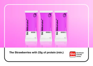 The Strawberries with 23g of Protein (min.) ONS nutri drink Dieticians